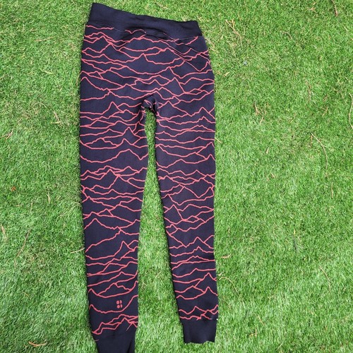 NEU!! Sweaty Betty Base Layer Leggings 7/8 Länge Red Line Mountain Gr. XS - Bild 9 von 11