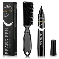 Beard Pen Filler for Men - Barber Styling Grooming Pencil - Gifts Black 