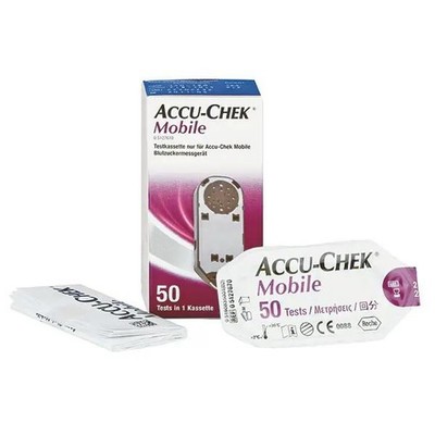 Accu-Chek Mobile Testkassetten Blutzucker Messsystem Diabetikerzubehör