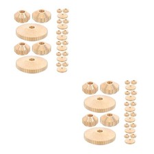  Set of 2 Clock Replacement Parts Repair Tools Components Kit Nut