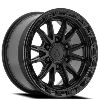 20x9 Arena Wheel Co A135 Atlas Satin Black Center with Gloss Rims (4pcs) A1
