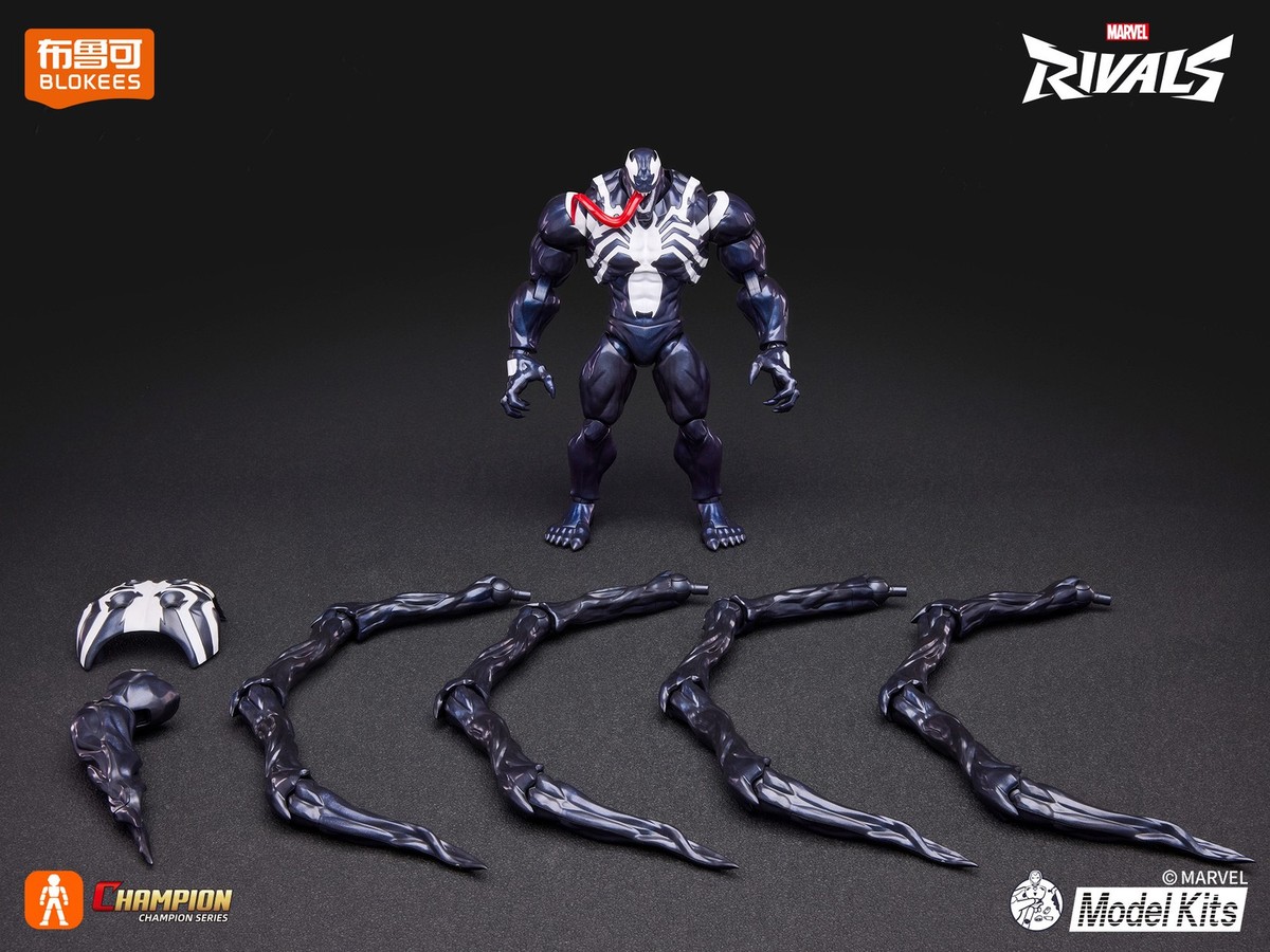 Blokees Marvel Rivals Venom Champion Class Poseable Model Kit