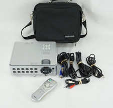 Toshiba TDP-D2 DLP Projector 2000 ANSI Lumens Portable Home Office