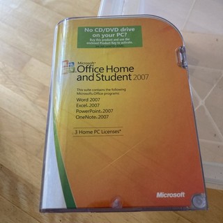 Microsoft Office Home & Student 2007 3 Home PC Licenses
