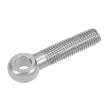 M20 x 90mm Machinery Shoulder Swing Lifting Eye Bolt 304 Stainless Steel