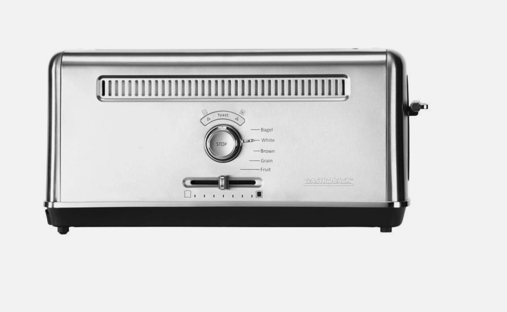 GASTROBACK 42394 Langschlitztoaster mit Brötchenaufsatz