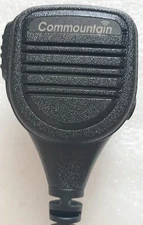 Commountain Shoulder Speaker Mic – For Radios & Walkie Talkies Push to Talk New
