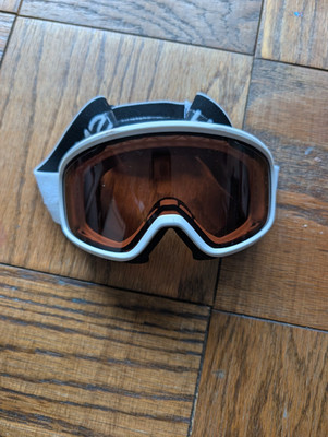 Smith Daredevil Ski Snow Goggles Youth Fit Medium White