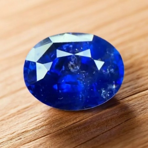2.23 Cts | natural loose|Sapphire | Royal blue | Oval Shape | Step cut Srilanka - Picture 4 of 5