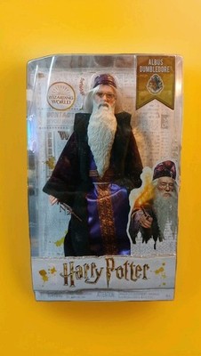 NEW IN BOX Mattel FYM54 Harry Potter Albus Dumbledore Doll - Box Damage