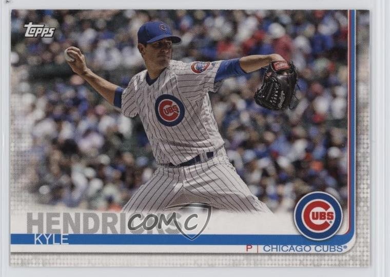 2019 Topps Chicago Cubs Kyle Hendricks #CC-6 jg3
