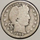 Silver Quarter - Barber - 1899 [609]