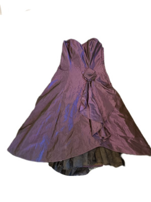 Neu mit Etikett Deadstock Debut by Debenhams Vintage Y2K lila Ballkleid