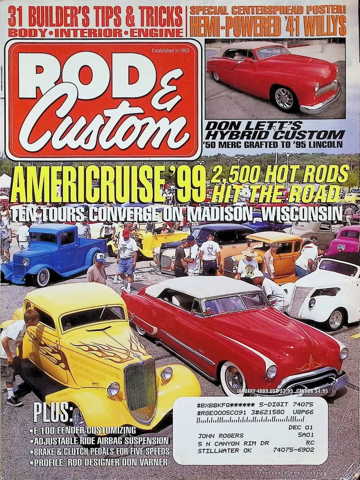 ROD & CUSTOM MAGAZINE LOT (12) | 2000 | VINTAGE HOT RODS | ***COMPLETE YEAR*** - Image 2 of 4