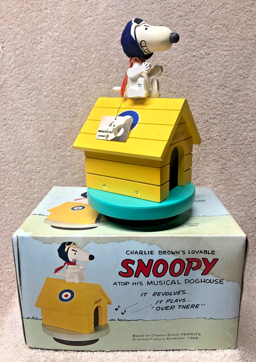 schmid社　1971年　ビンテージ　スヌーピーオルゴール DOG HOUSE schmid社 1971年 ビンテージ スヌーピーオルゴール DOG HOUSE 【公式通販】