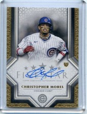2023 TOPPS FIVE STAR #FSA-CM CHRISTOPHER MOREL AUTOGRAPH ROOKIE RC, CUBS, 030124