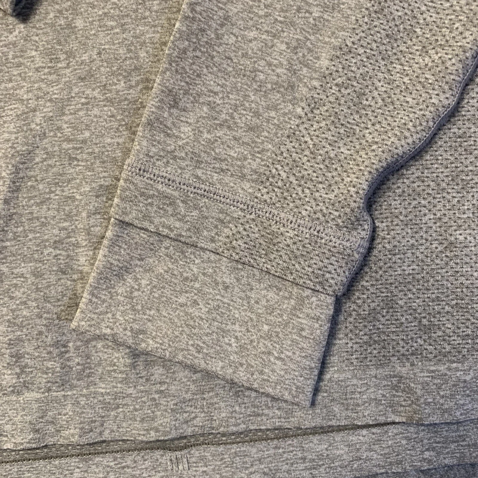 fabletics the training day 1/4 zip activewear pullover nwt 