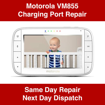 Motorola VM855 Portable Video Baby Monitor for sale online UK