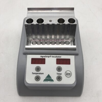 USED ROMER LABS AGRASTRIP INCUBATOR POWERS ON AS IS READ