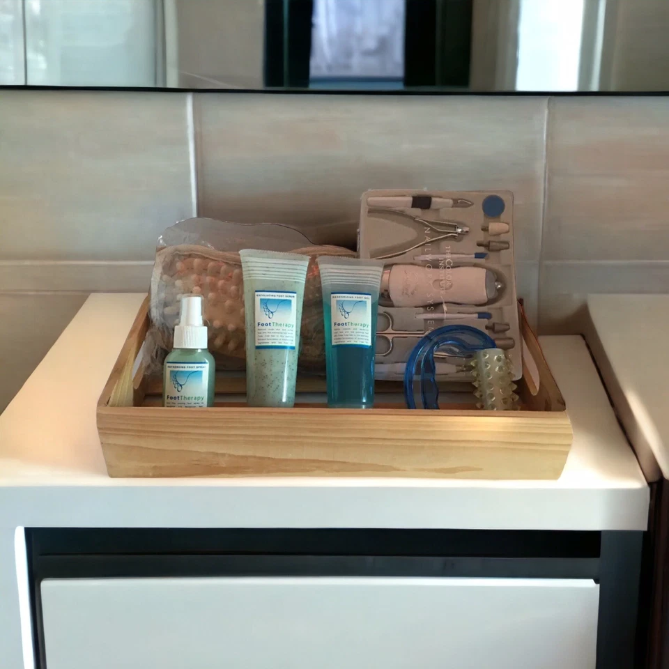 Kit de 6 esmaltes de uñas y manicura pedicura Signature Club A - Juego de regalo de Navidad Foto 3 de 4