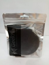 Geekria Flex Fabric Earphone Covers Black 2 pairs NEW SEALED
