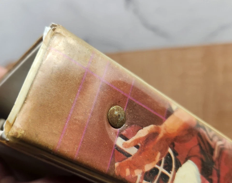 复古 20 世纪 70 年代早期 NFL 足球米德 3 环粘合剂 Namath Griese Butkus Podola — 第 4/4 张图片