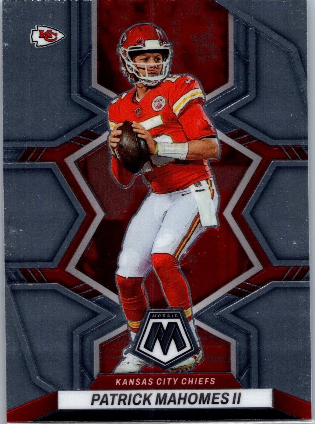 Patrick Mahomes trading card