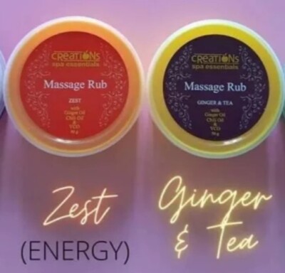 2x 50g!! Scented Creation SPA Massage Rub. UK Seller Fast Shipping!!