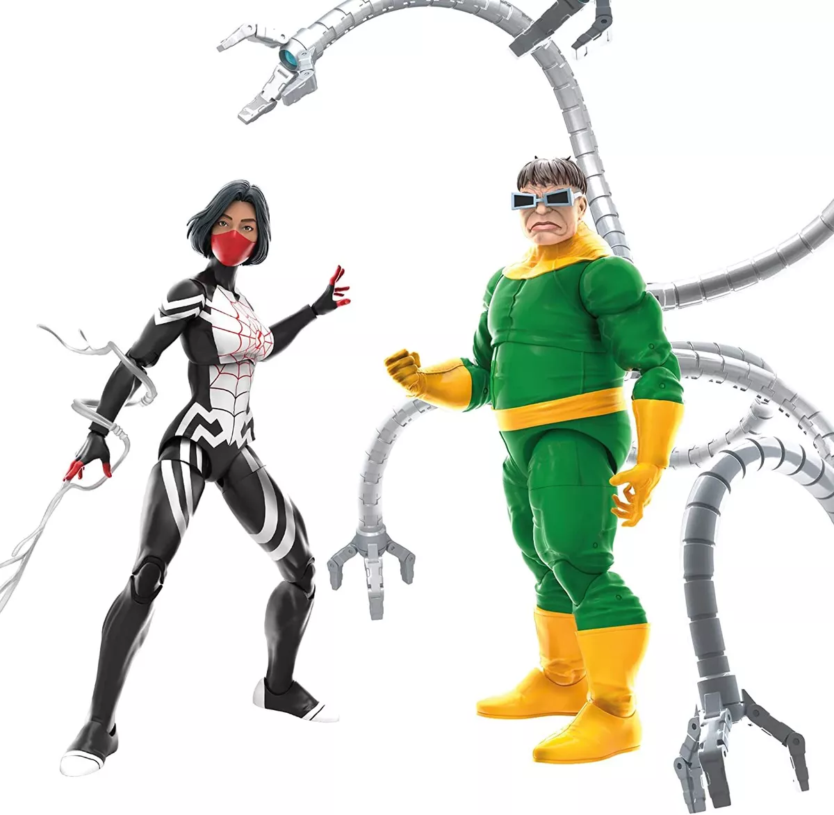 Marvel Legends Silk & Doc Ock  Exclusive 2 Pack Action