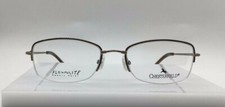 Chesterfield CH 717 Brown 0DX1 Semi Rim Eyeglasses Frame 50-18-0130 Flexolite