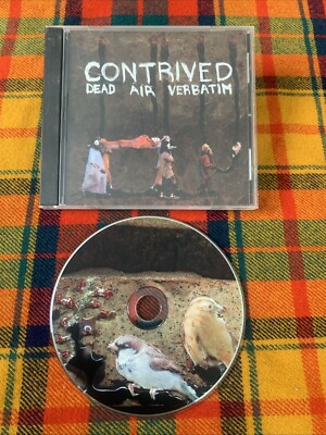 Contrived Dead Air Verbatim Rock (Audio CD) *Free Canada shipping* Rare