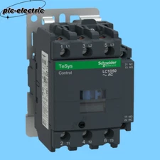 LC1D50F7 NEW Schneider IEC contactor 50A, 40HP at 480VAC, 110VAC 50/60Hz coil