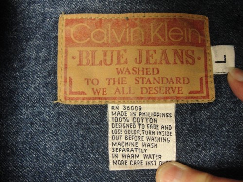 Calvin Klein Men's Jean Trucker Jacket, Size L - Picture 11 of 12