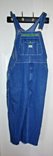 Liberty Overalls 40 X 27 Blue Mens Denim Jeans Bibs Carpenter Painter Cut Hems