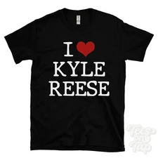 I LOVE KYLE REESE T-SHIRT heart terminator sci-fi action arnold schwarzenegger
