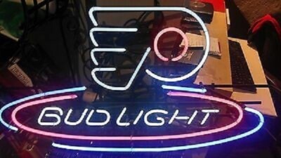 Philadelphia Flyers Beer 24''x20'' Neon Sign Lamp Light Show Gift Party Home ZM