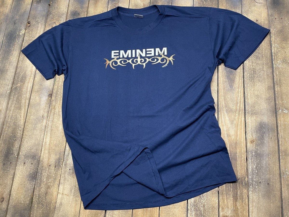 2XL * DS single stitch vtg 2000 EMINEM tribal rap t shirt