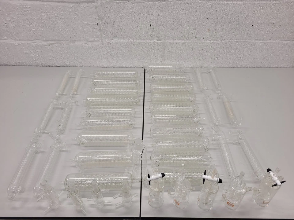 41 Stück Rotationsverdampfer Kühler Glaswaren Labor - Bild 3 von 4