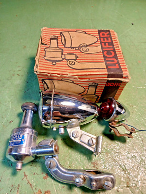 Kit D'éclairage Vintage Lucifer Baby 800 Pour Vélo - Dynamo - Suisse - Occasion Excellent état