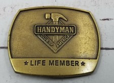1996 Vintage Handyman Club of America - Life Member belt buckle