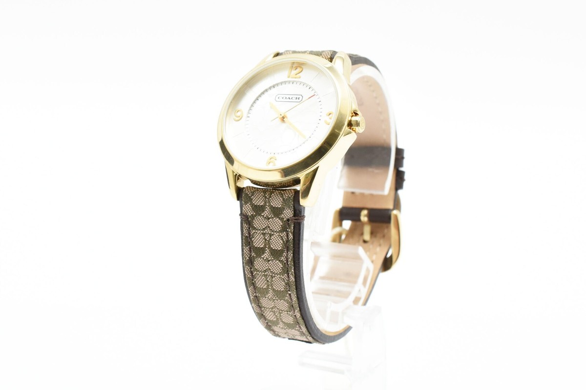 MINT w/Box ] COACH New Classic Signature 14501613 White 