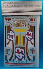 JWTBM | No. 129-0443 | 1:25 #43 Petty Bakesale Dodge Decals