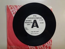 FIVE AMERICANS:I See The Light-The Outcasts-U.K.7"66 Pye International 7N25354DJ