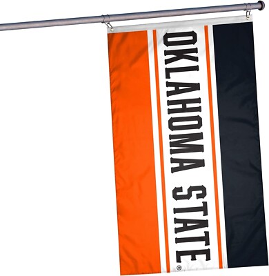 FOCO NCAA Oklahoma State Cowboys Double Sided 3' x 5' Flag Team Logo Horizontal