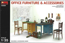 MiniArt Office Furniture & Accessories 1/35  ...