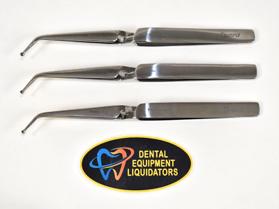 Set of 3 Dentsply Sirona - Palodent Plus Pin Tweezer for Sectional Matrix System
