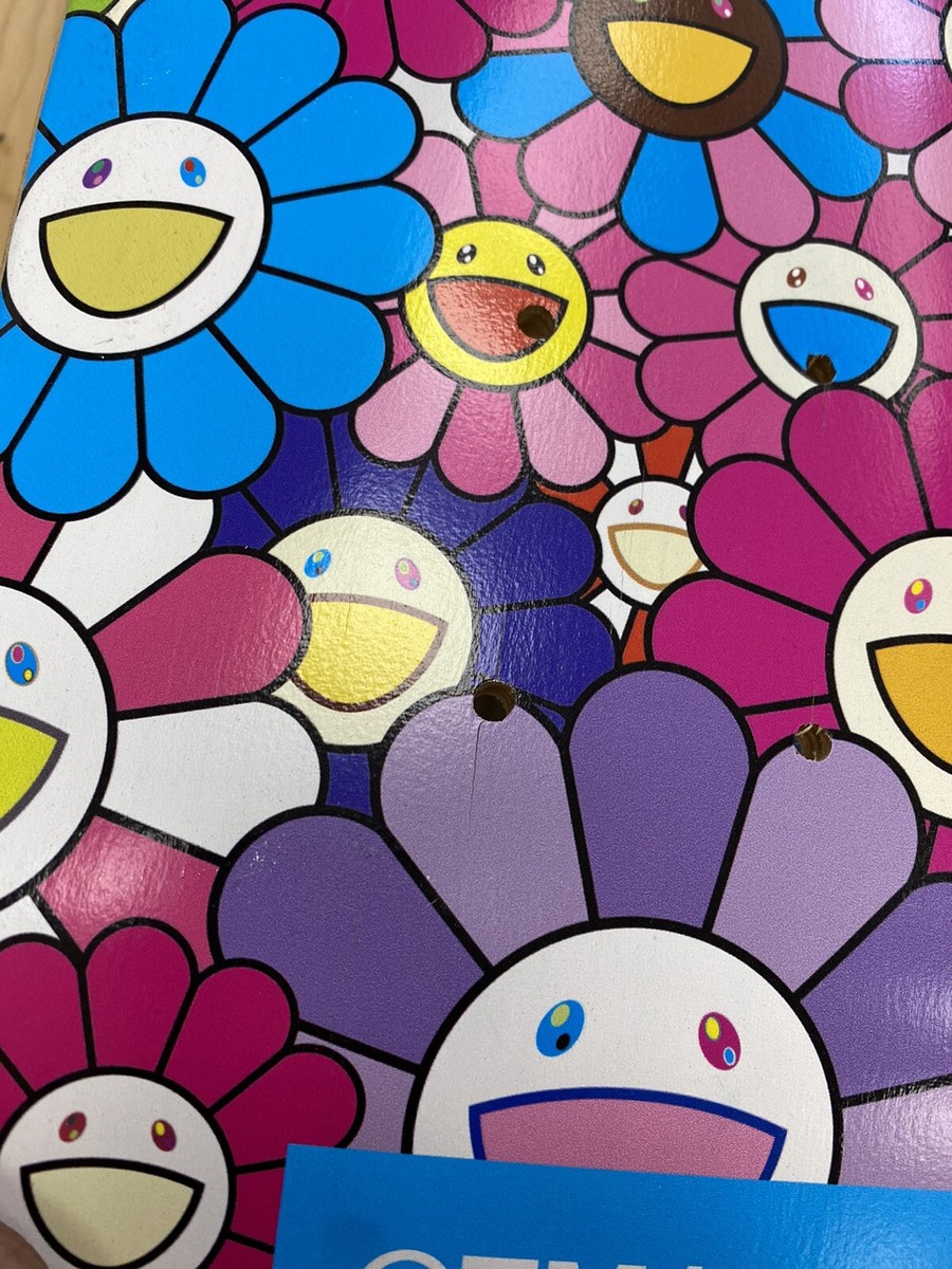 Takashi Murakami ComplexCon MCA Multi Flower Skate Deck 2017 Takashi Murakami ComplexCon MCA Multi Flower Skate Deck 2017