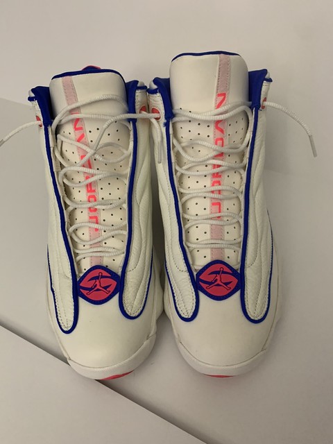 jordan pro strong pink and blue