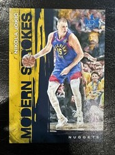 2023-24 Panini Court Kings Nikola Jokic Modern Strokes Amethyst Blue /99 Denver
