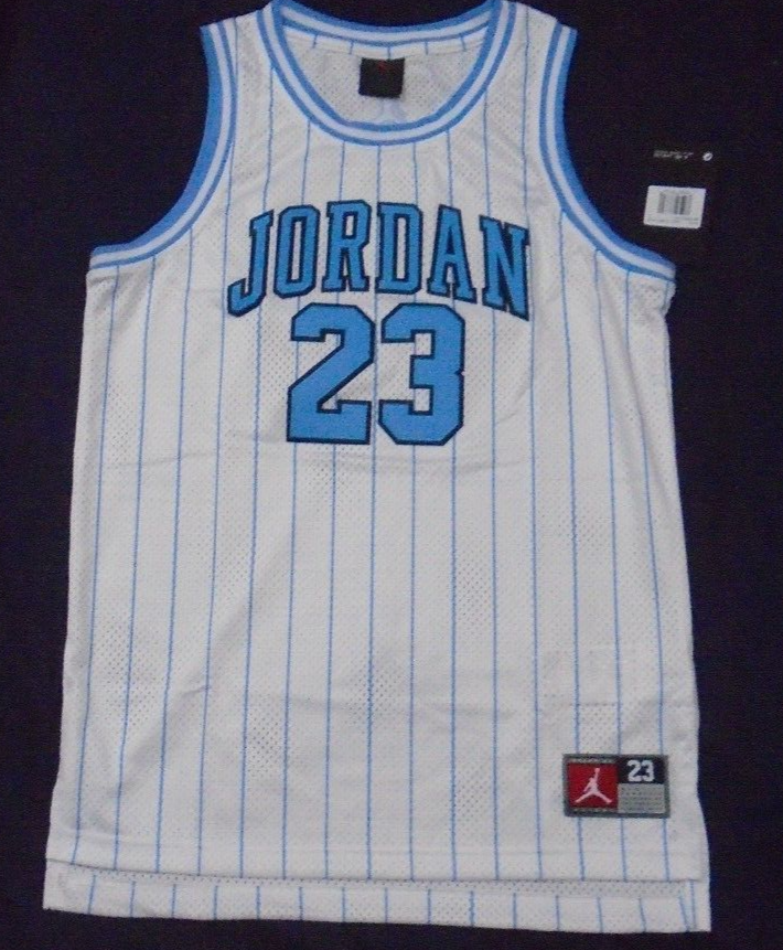 Carolina Tar Heels Kids' Jordan 23 Pinstripe Basketball Jersey Size Large Youth